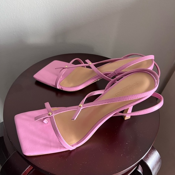 Tony Bianco Shoes Tony Bianco Lilly Musk Nappa 95cm Heels Poshmark
